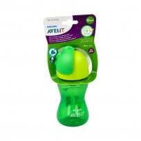 Vaso Pajita Verde Avent 300ml