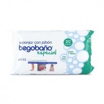 Begobaño esponja enjabonada...