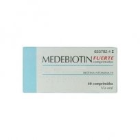 MEDEBIOTIN FUERTE 5 MG 40...