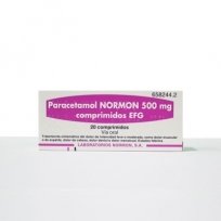 PARACETAMOL NORMON EFG 500...